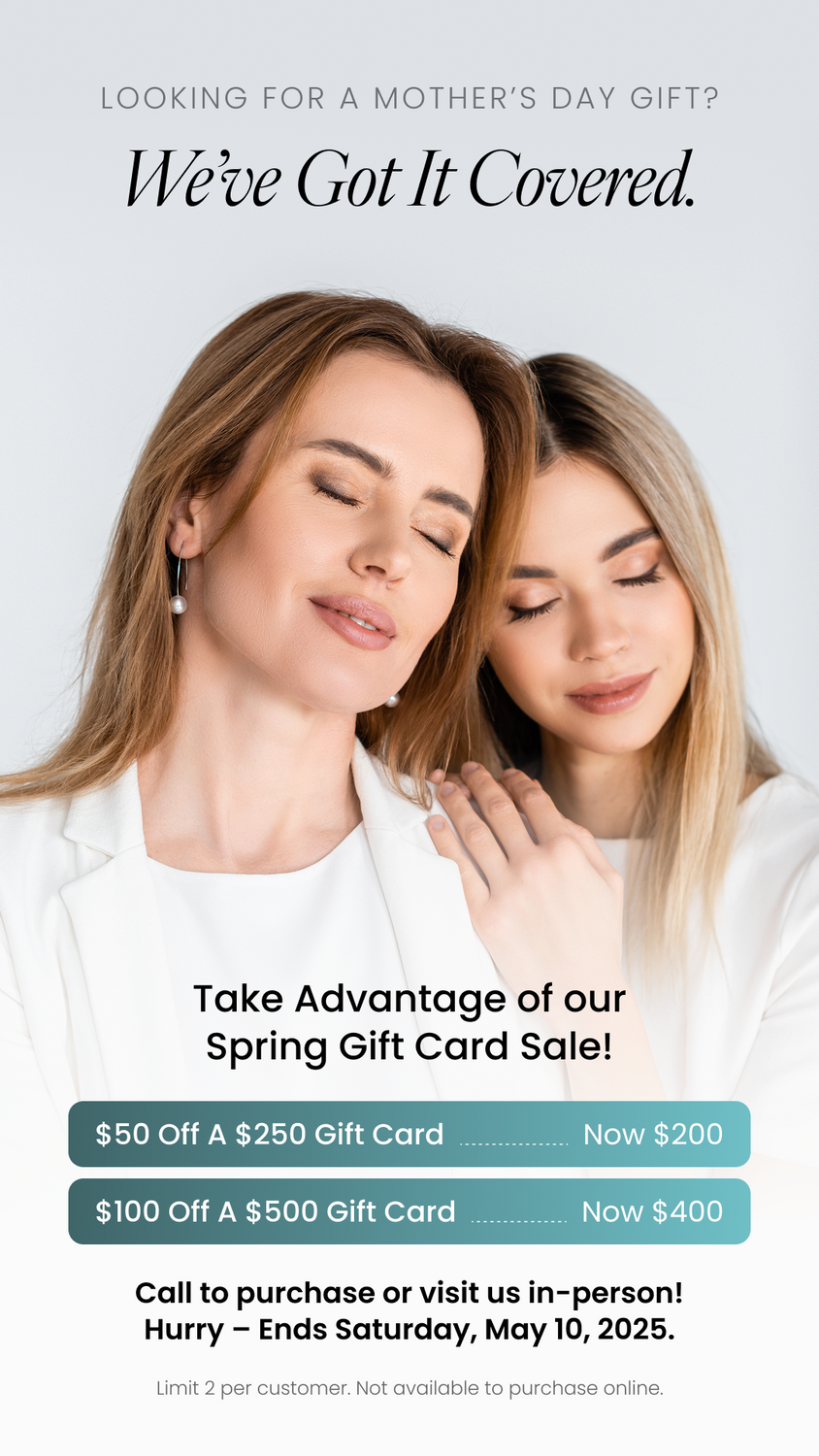 Mother's Day gift card sale announcement.
